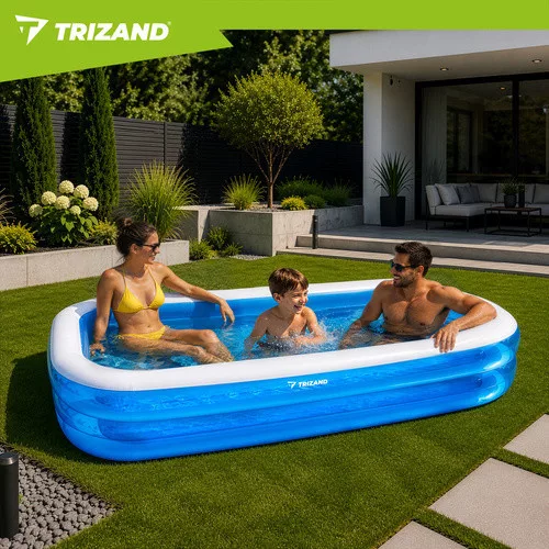 Trizand felfújható medence 262x175x50 cm