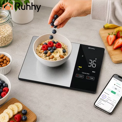 Ruhhy Bluetooth konyhai mérleg