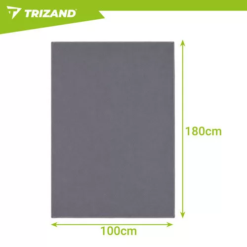 Trizand gyorsan száradó törölköző 180x100 cm szürke