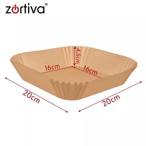 Zortiva airfryer papírbetét 20cm 400 db