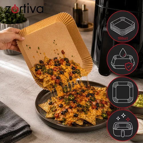 Zortiva airfryer papírbetét 100 db