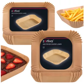 Zortiva papírbetét dupla fritőzhöz 100 db