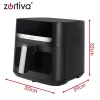 Zortiva 8L olajmentes fritőz