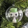 Ruhhy átlátszó díszgömb szett 10 cm 10 db 22277