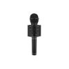 Karaoke mikrofon - fekete Izoxis 22189, éneklés, party, hangosítás, mikrofon, karaoke buli, zenélés, szórakozás
