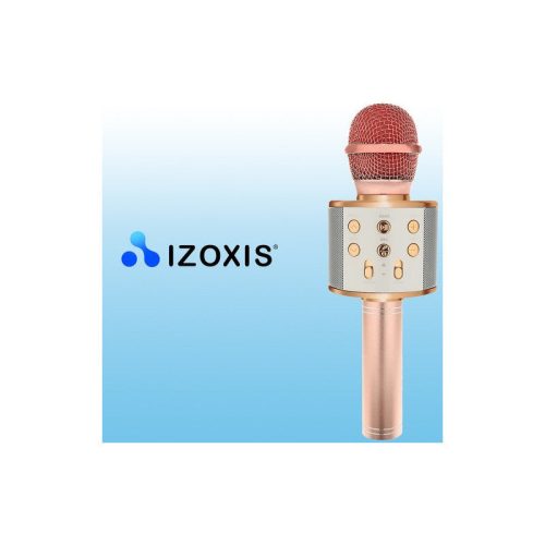 Karaoke mikrofon - világos rózsaszín Izoxis 22190