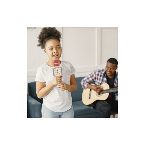 Karaoke mikrofon - világos rózsaszín Izoxis 22190