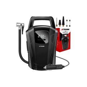   Autós kompresszor Xtrobb 21866 - gyors és hatékony légnyomás növelés, könnyen hordozható, autók és kerékpárokhoz.