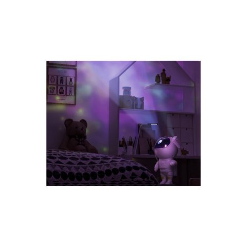 Űrhajós LED csillagvetítő - gyerekeknek és felnőtteknek, relaxációhoz, alváshoz, szórakozáshoz, ajándéknak.