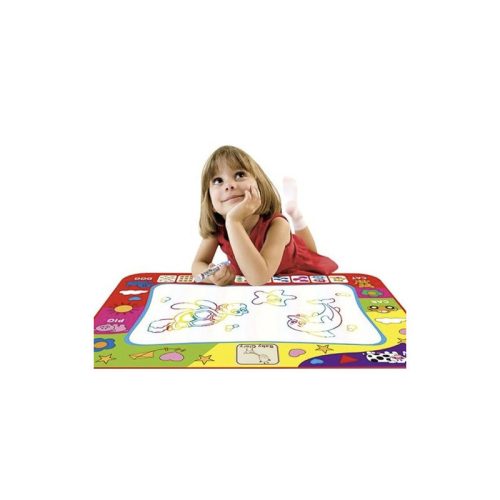 Vízálló rajztábla gyerekeknek - Kruzzel 22240 vízfestős szőnyeg - gyermek játék matrica nélkül - vízfesték szórakozás