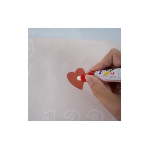 Vízálló rajztábla gyerekeknek - Kruzzel 22240 vízfestős szőnyeg - gyermek játék matrica nélkül - vízfesték szórakozás