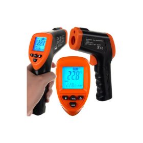   Lézeres hőmérő 21263 - infravörös hőmérő - hőmérő lézerrel - hőmérő digitális kijelzővel