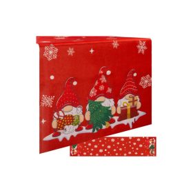   Karácsonyi asztali futó 180x40cm Ruhhy 22482 - ünnepi dekoráció, karácsonyi asztaldísz, asztalterítő - webáruházban