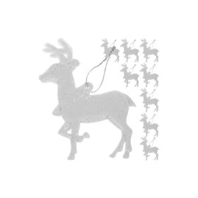   Karácsonyi díszek - rénszarvas 9 db-os készlet. Ruhhy 22517