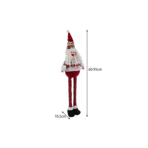 Karácsonyi Mikulás - teleszkópos 95cm Ruhhy 22340