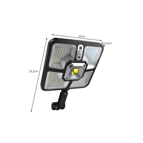 Napenergiával működő kerti lámpa - Izoxis 22736 solar lámpa - kerti dekoráció - LED lámpa - kültéri világítás