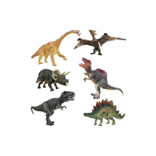 Mozgatható dinoszaurusz figurák, 6 db-os készlet 22398