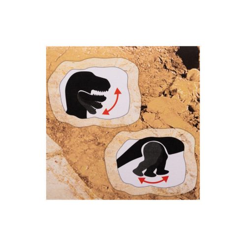 Mozgatható dinoszaurusz figurák, 6 db-os készlet 22398