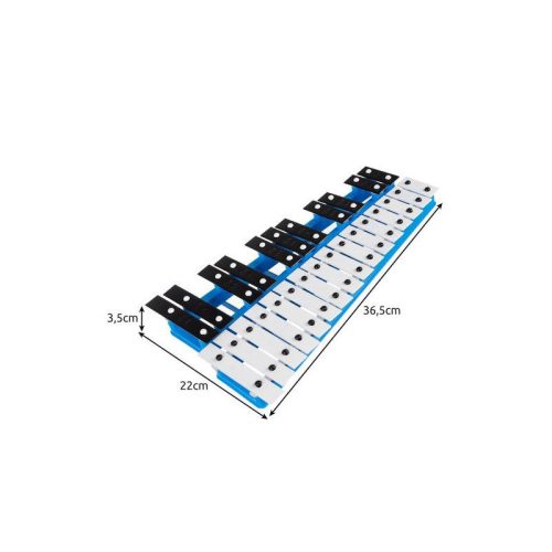 Kromatikus 27 hangszínű cintányér csengők 23608