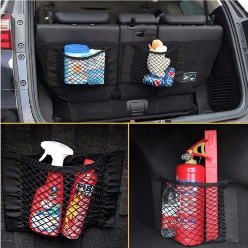 Hálós csomagtartó rendező