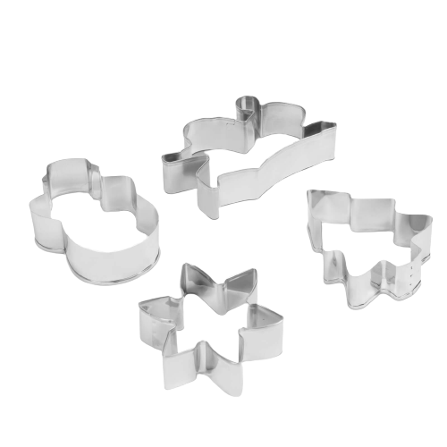 Karácsonyi süteménykiszúró szett (4 darabos szett)